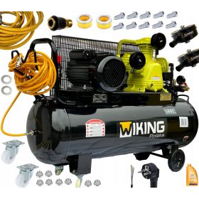   Oljni zračni kompresor Wiking Polska W-0.36/10 100L 230V 100 l 10 bar