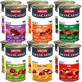 Animonda GranCarno Raznolikost okusov 12 x 400 g