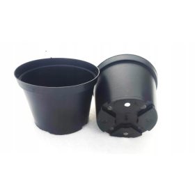   Zoigarden visokokakovostni črni cvetlični lonček 22,8 cm x 22,8 x 17,4 cm - idealna izbira za vaše rastline. Ta doniczek je izdelan iz trpežnega plastika in je primeren za gojenje različnih vrst rastl