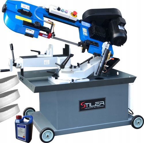 TRAČNA ŽAGA STILER 712R REZALNI STROJ ZA KOVINO 400V 210 MM 3 PROSTI TRAKOVI