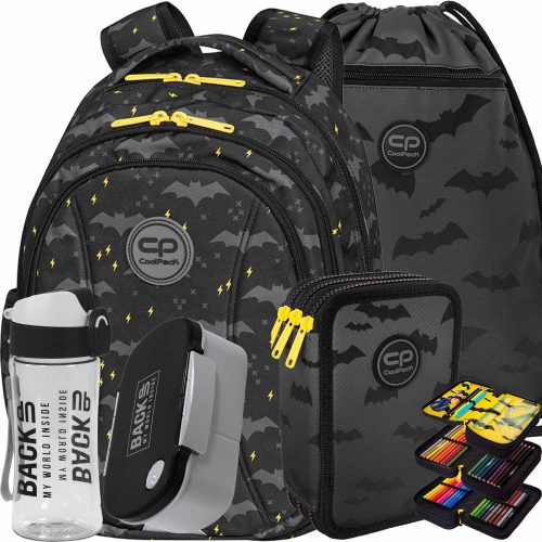 CoolPack večpredstavnostni šolski nahrbtnik Joy S, črna, 21 let