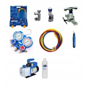 Klimatska naprava VALUE R32 z vakuumsko črpalko 51l/min