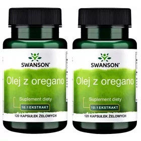   Swanson Olje origana - Prehransko dopolnilo z izvlečkom origana 10:1, 240 kapsul