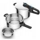 Tefal Indukcijski Szybkovar Secure Trendy Pressure 4L + 6L