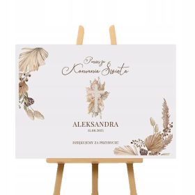   Plakat za prvo obhajilo, dekoracija za sobo v boho stilu, dimenzije 50x70cm
