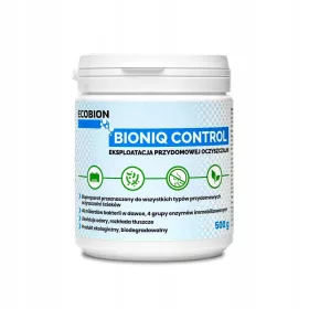  Optimized name: BioniQ Control bakterijsko sredstvo za greznice, tekočina za odtok 500g

Optimized description: BioniQ Control bakterijsko sredstvo je namenjeno uporabnikom vseh vrst domačih čistilnih