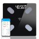SMART SLIM ANALITIČNA KOPALNIŠKA TEHTNICA ZA ANALIZO TELESNE MASE 180KG ELEKTRONSKA 25v1 STEKLO IOS