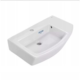 Krožni stenski umivalnik Roca Hall