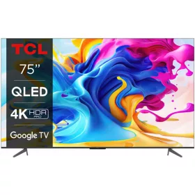  TCL 75C645 75" QLED 4K UHD Google TV Dolby Atmos HDR10