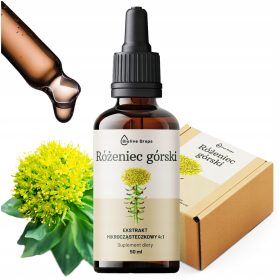   Ekstrakt Rožnika Gorskega - Naravni Adaptogen za Duševno in Telesno Zdravje, 50ml