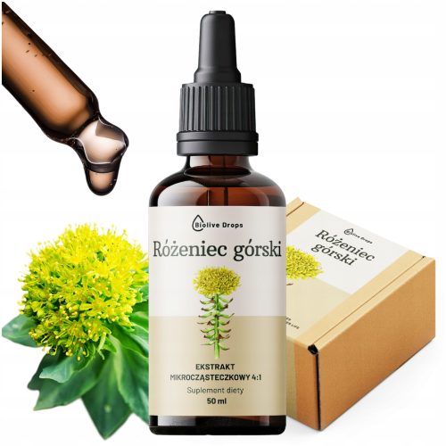 Ekstrakt Rožnika Gorskega - Naravni Adaptogen za Duševno in Telesno Zdravje, 50ml