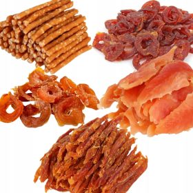 Hilton mehki pasji priboljšek, račji trakovi, 500 g