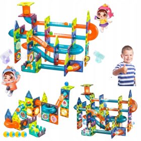 Magnetični bloki za ustvarjalno igro - 111 kosov