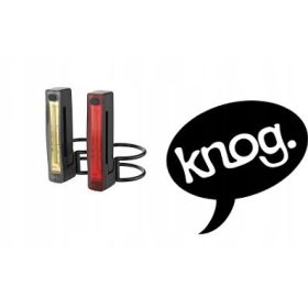 Knog PLUS TWINPACK svetilka za kolo 40 lm USB