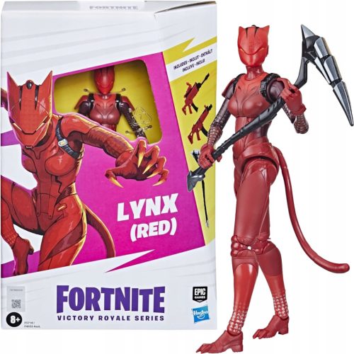 Fortnite - Serija Victory Royale - Rdeča Lynx - 15 cm