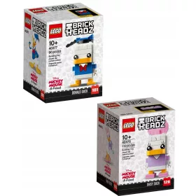 LEGO BrickHeadz 40377 Donald Duck in 40476 Daisy Duck