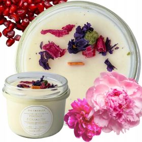 Dišeča sojina sveča: Potonika z granatnim jabolkom