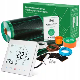   HD-G grelna folija | Termostat T1000.W | 140 W/m² | 9 m² komplet