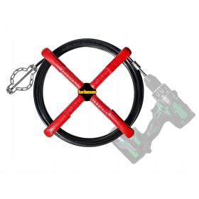   TURBOSAN Profesionalni Komplet za Čiščenje Odpadnih Vod 75-150 za Vijačno Dviganje 15m, Spirala, Polž