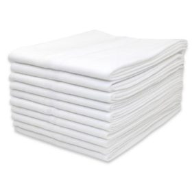 EGA OTROŠKA Bež bela plenica iz blaga 60/80cm, 10 kom.