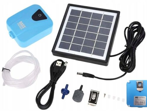Načrtovalna solarna črpalka za ribnik z vgrajeno baterijo