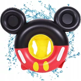 SEDEŽ ZA MIŠKO KOLO RDEČE ČRNO Z UŠESKI