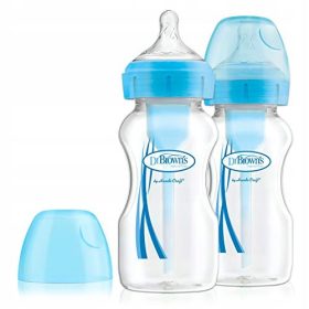 Dr. Brown's Dr Options+ AntiColic Wide Neck Baby Bottle
