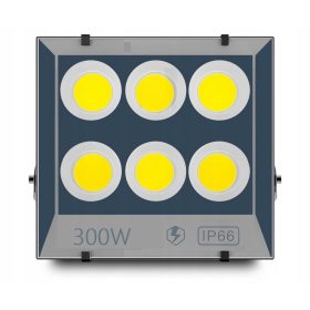   LED Svetilka za Garažo 300W 230V - Vodoodporna Konstrukcijska Halogenska Luč
