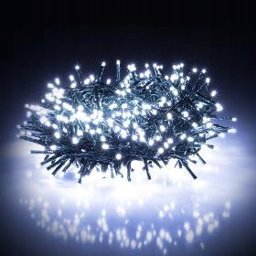  RXL 288 LED lučke za božično drevo na prostem 16m - 600 svetilk hladno bela
