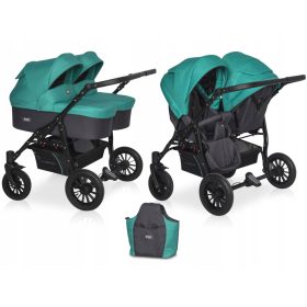 Voziček za dvojčke 2v1 Riko Basic Saxo