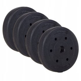 FITLIFT 4x 2,5 kg Bitumenska Utež za Fitness