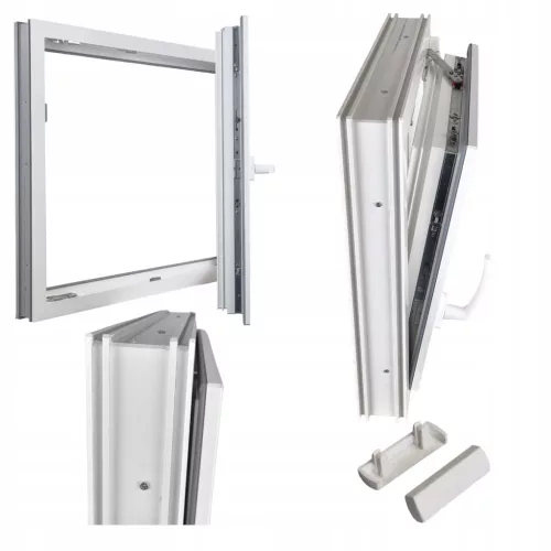 Alucon PVC okno 700 × 500 mm, dodatna fotografija