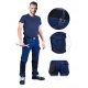 Dolge moške delovne hlače ART.MAS JEANS STRETCH, S