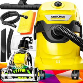   Mocan Sesalnik WD4 Karcher Turbo S ščetke Premium Set XXXXXL