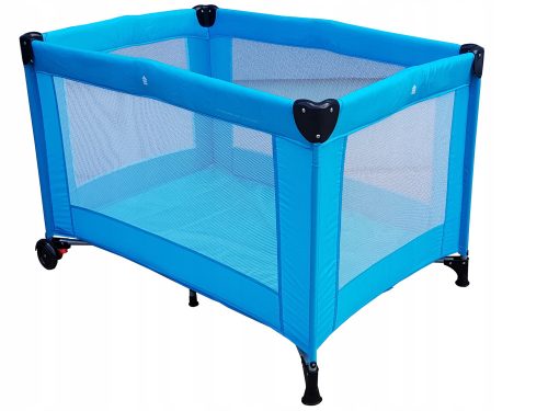 Prenosna posteljica Titan 70 x 110 cm, modri odtenki