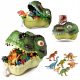 DINOZAVRI VELIKI KOMPLET FIGURIC DINOZAVROV T-REX Dino Park KOVČEK