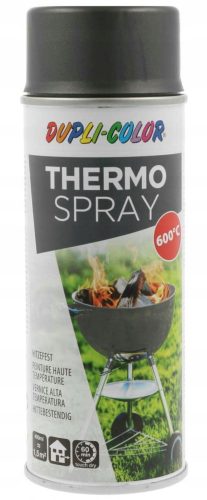 HITROSUŠEČA BARVA ZA VISOKO TEMPERATURO, TEMNO SIVA, 600°C