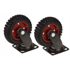   KOLESA ZA VOZIČEK 160 x 45 MM SKRČLJIVA PLATFORMA 235KG NOSILNOST