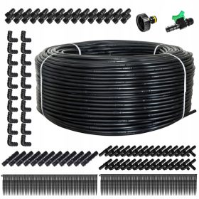 LINIJA ZA KAPLJIČNO NAMAKANJE VRTNA CEV 25m+24EL