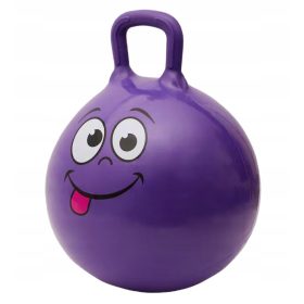   Gumijasta žoga za skakanje z uchwytem ZD TRADING v odtenku vijolične