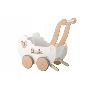 Drewneni voziček za punčke Tomas