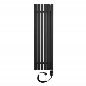   Električni kopalniški radiator Luxor 500W 1000/290 Črn Mat