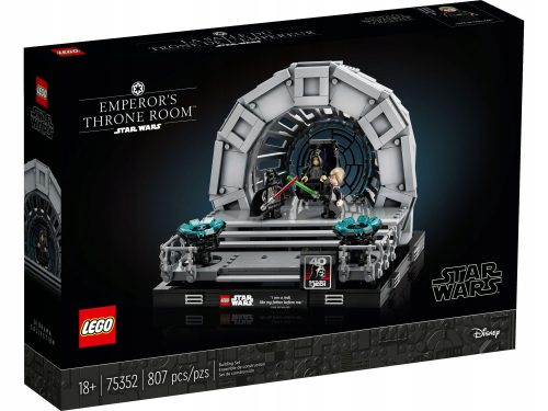 LEGO Star Wars 75352 Diorama: Cesarjeva prestolna soba