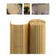 Dvostranska bambusova prevleka za ograjo terase/vrta 500x160 cm PVC