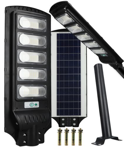 Pametna ulična svetilka na sončno energijo z LED lučmi