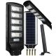 Pametna ulična svetilka na sončno energijo z LED lučmi
