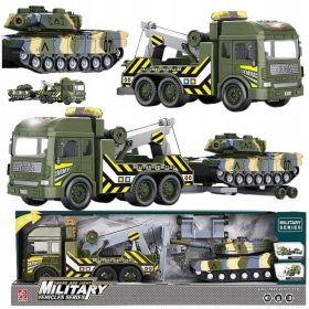    SET AVTOMOBILI VLEKA DERJAL CISTERNA VOJAŠKO VOZILO VOJAŠKI ZVOK SVETLOBA