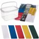 Plastični distančniki za montažo okenskih stekel 34 mm 1-5 500 kosov - Set podložk in klinov za montažo