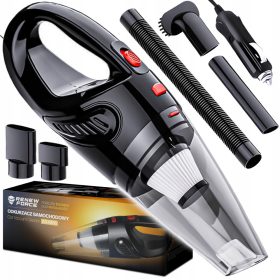   MOČEN ročni avtomobilski sesalnik 120 W Hepa filter + nastavki + 3,5 m kabel