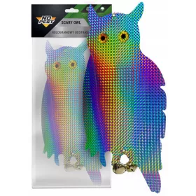    Holografska sova z zvončkom No Pest® – učinkovito strašilo ptic